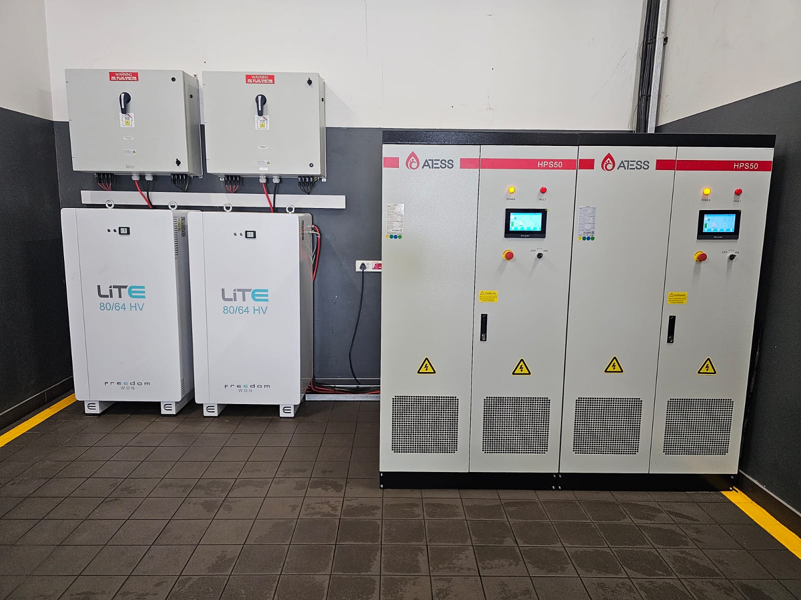Audi Centre East Rand commercial PV and storage installation